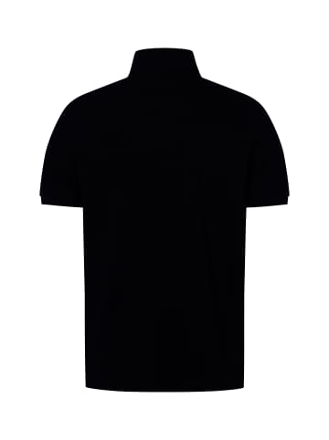 Andrew James Poloshirt in marine weiß