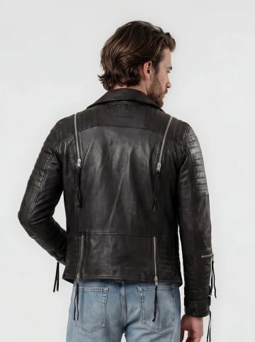 trueprodigy Bikerjacke Jackson in Schwarz