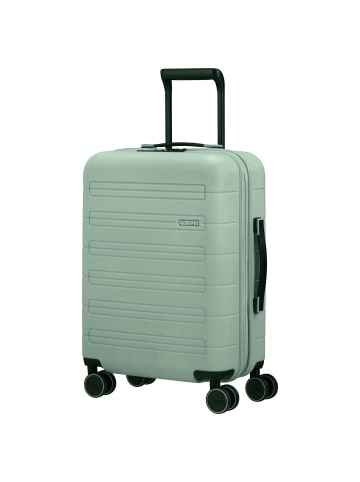 American Tourister Novastream - 4-Rollen Kabinentrolley 55 cm erw. in nomad green