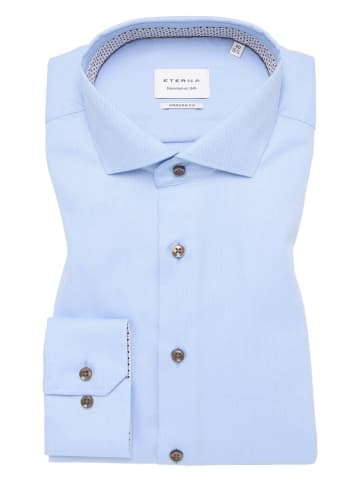Eterna Langarmhemd in hellblau