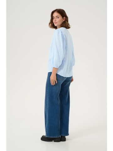 Kaffe Langarm-Bluse KAjollia Regular fit in Soft Chambray