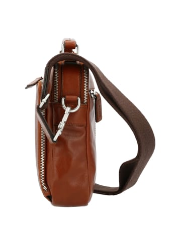 PICARD Buddy Schultertasche Leder 23 cm in cognac