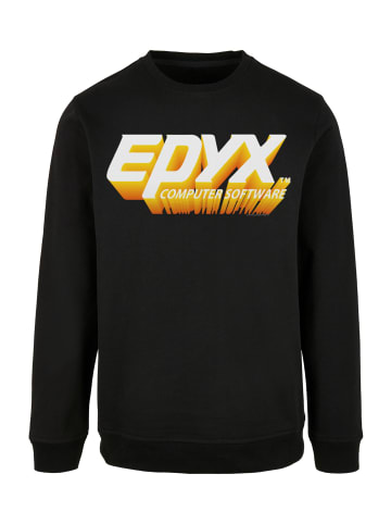 F4NT4STIC Sweatshirt Retro Gaming EPYX Logo 3D in schwarz