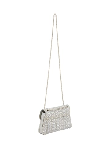 faina Women Flap Bag in Silver