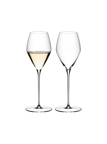 RIEDEL Glas 2er Set Sauvignon Blanc Gläser Veloce 347 ml in transparent