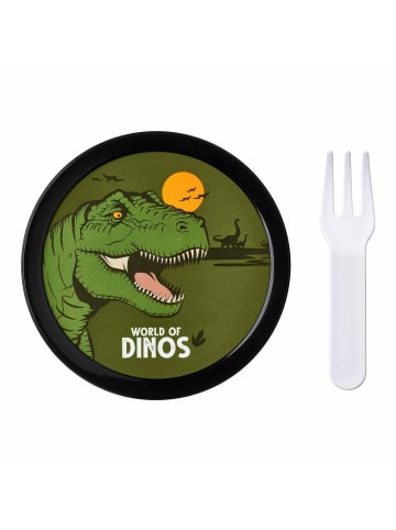 Mepal Fruchtbox mit Gabel Campus 300 ml in Dino