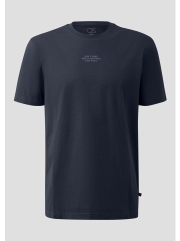 QS T-Shirt in 5884_tiefblau