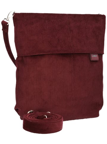 Zwei Handtasche Mademoiselle M12 in Cord-Bordeaux