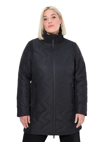Ulla Popken Steppjacke in schwarz
