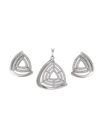 gaya Women Jewelry Set in Silver
