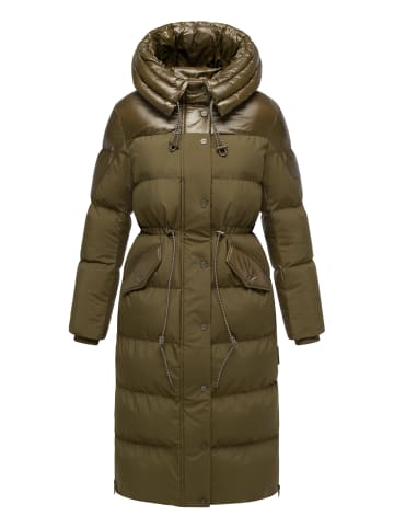Navahoo Steppmantel Knusperherz 14 in Khaki