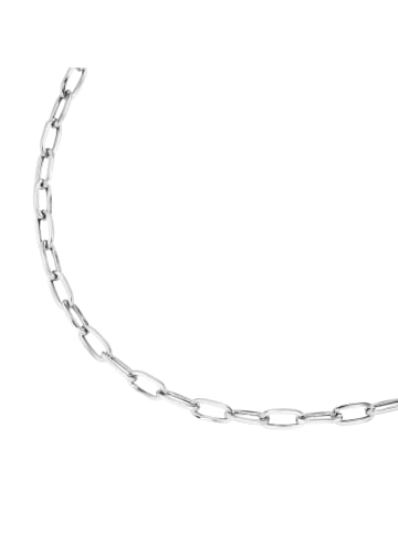 Smart Jewel Kette Glieder Oval in Silber