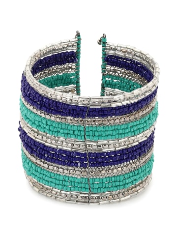 IZIA Armband in Blau Mehrfarbig