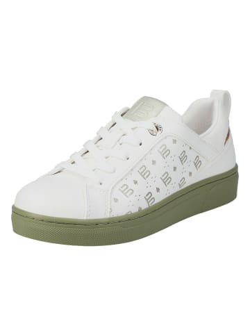 TT. BAGATT Sneaker Elea in white/dark green
