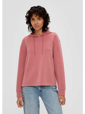 S. Oliver Sweatshirt langarm in Pink