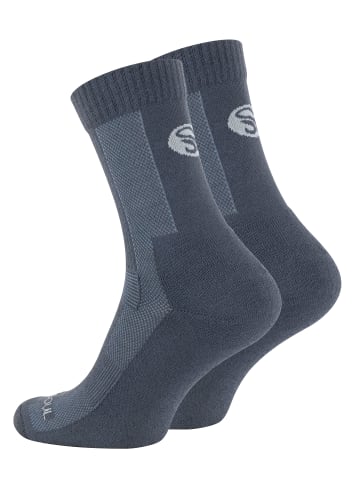 Stark Soul® Merino Outdoor Trekking Socken in grau