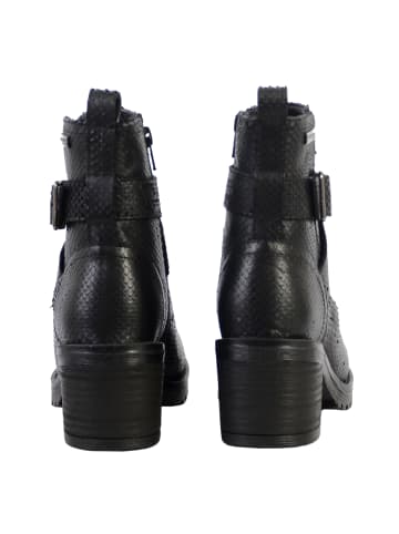 Les Tropéziennes par M Belarbi Lederstiefeletten „Mell“ Schwarz