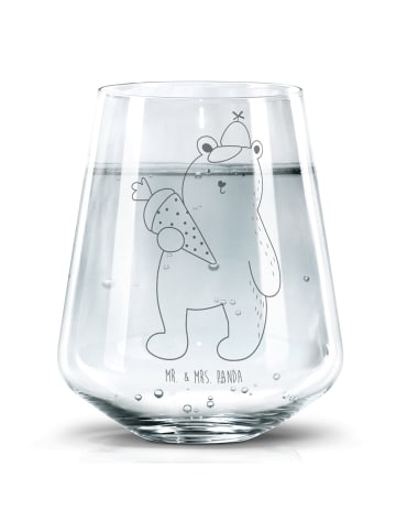 Mr. & Mrs. Panda Trinkglas Bär Schultüte ohne Spruch in Transparent