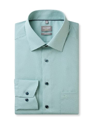 OLYMP Hemd comfort fit in Grün
