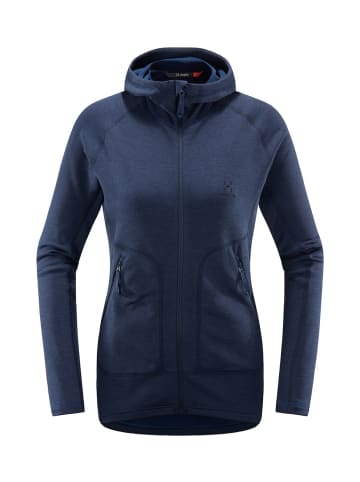 Haglöfs Fleecejacke Heron Hood in Tarn Blue