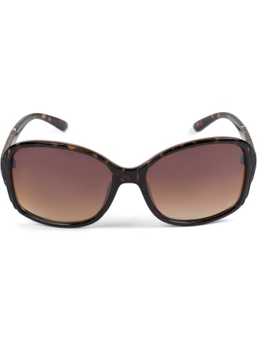 styleBREAKER Sonnenbrille in Demi Braun / Braun Verlauf