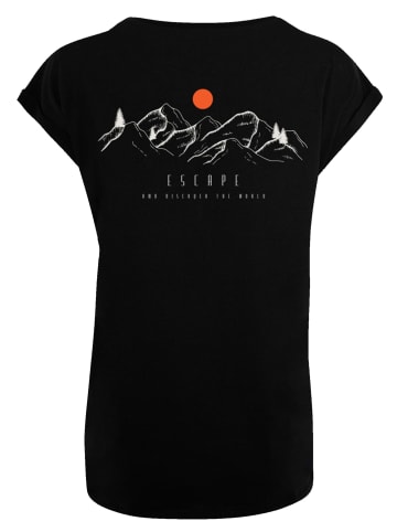 F4NT4STIC Extended Shoulder T-Shirt Discover the world in schwarz