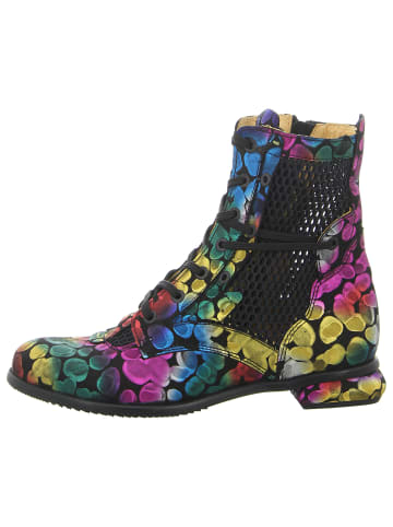 SIMEN Schnürstiefelette in bunt