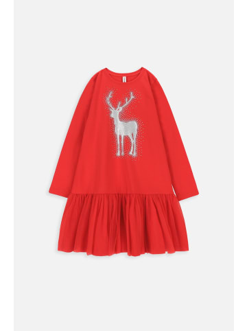 Coccodrillo Kleid Xmas in rot