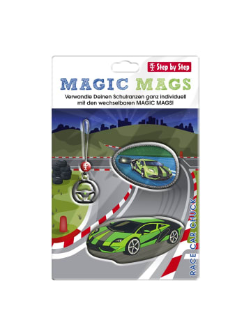 Step by Step Ranzen-Zubehör-Set MAGIC MAGS in Race Car Chuck