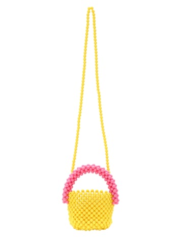 DreiMaster Klassik Women Handbag in Gelb Pink Mehrfarbig