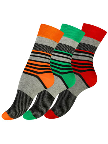 VCA® Socken 3 Paar, Candy Strips in Bunt