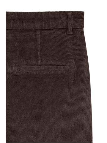 Vero Moda Margot HR Wide Corduroy Pants in Chocolate Torte