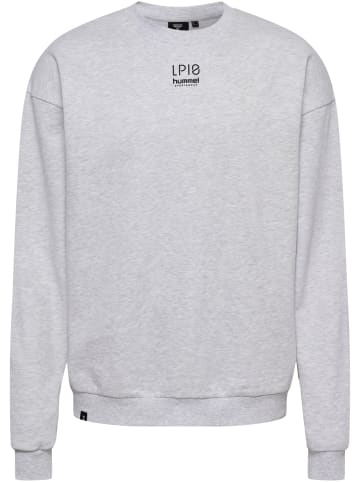 Hummel Sweatshirt Hmllp10 Boxy Sweatshirt in LIGHT GREY MELANGE