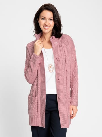 WITT WEIDEN Longstrickjacke in hortensie