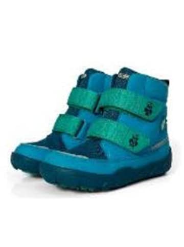 Affenzahn Jungen Stiefel Comfy Oktopus in Blau