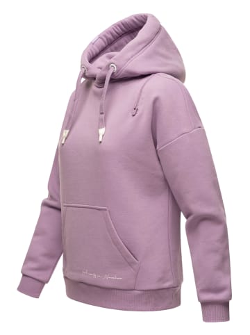 Navahoo Kapuzensweatshirt Zuckerbärchen in Dark Lilac