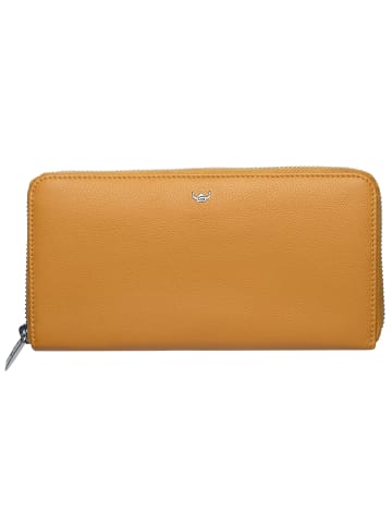 Golden Head Madrid Geldbörse RFID Schutz Leder 20 cm senfgelb