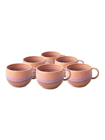 like. by Villeroy & Boch Kaffeetasse 6 Stk Perlemor Coral in rosa