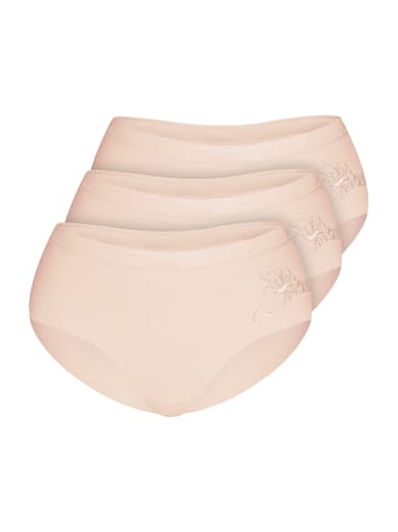 Sassa 3er Pack Panty in nude