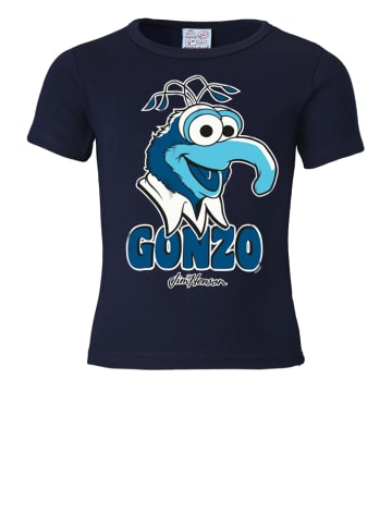 Logoshirt T-Shirt Gonzo - Muppet Show in dunkelblau