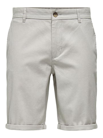 ONLY & SONS Chino Shorts in Limestone