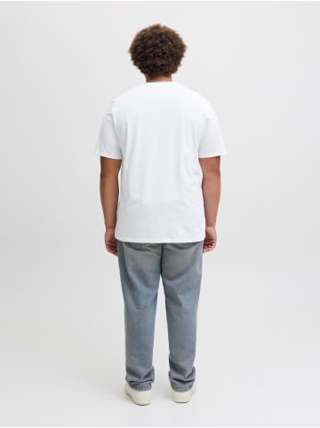 JACK & JONES PLUS T-shirt in Cloud Dancer