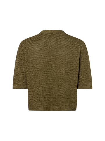 More & More Strickjacke in oliv - 0001