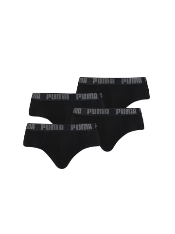 Puma Boxershorts PUMA BASIC BRIEF 4P in 230 - black/black