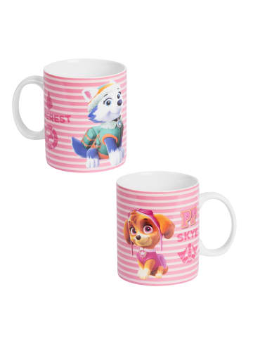 United Labels Paw Patrol Tasse - Skye und Everest  320 ml in rosa