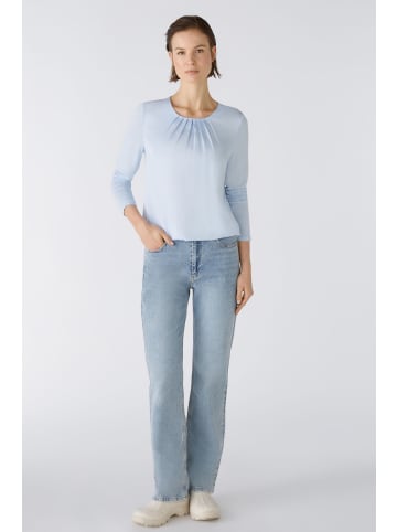 Oui Blusenshirt in Light Blue