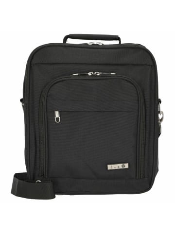 D&N Bags & More - Flugtasche 34 cm in schwarz