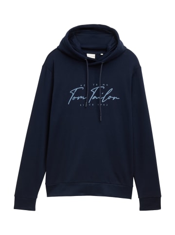 Tom Tailor Hoodie in dunkelblau