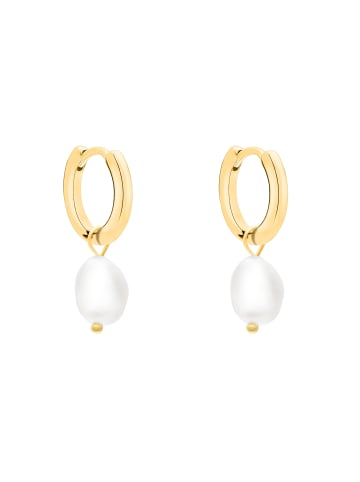 s.Oliver Creolen Tag and Pearl in gold