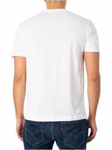 Gant Rundhals T-Shirt für Herren in weiß